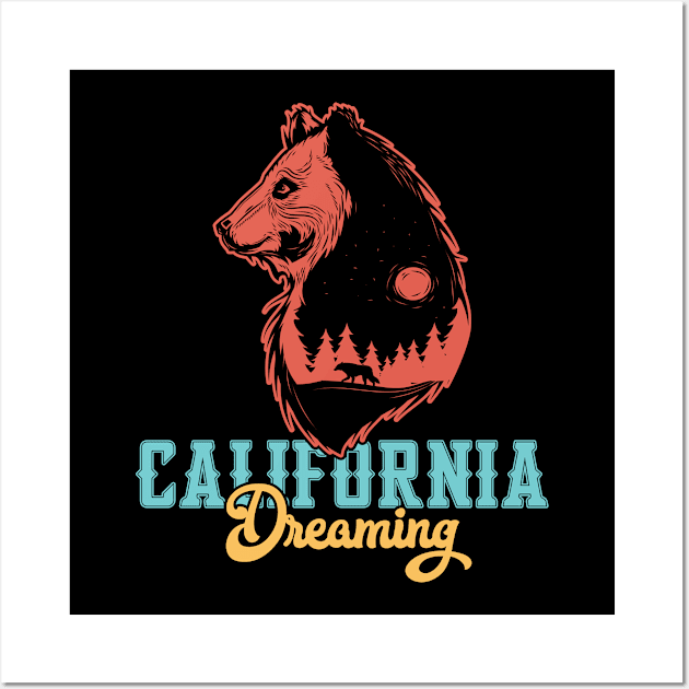 California Dreaming Wall Art by animericans